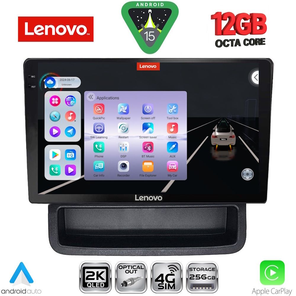LENOVO SSZ 12559_CPA (10inc) MULTIMEDIA TABLET for OPEL VIVARO – RENAULT TRAFIC - NISSAN PRIMASTAR mod. 2004-2015 - LENOVO SSZ 12559_CPA