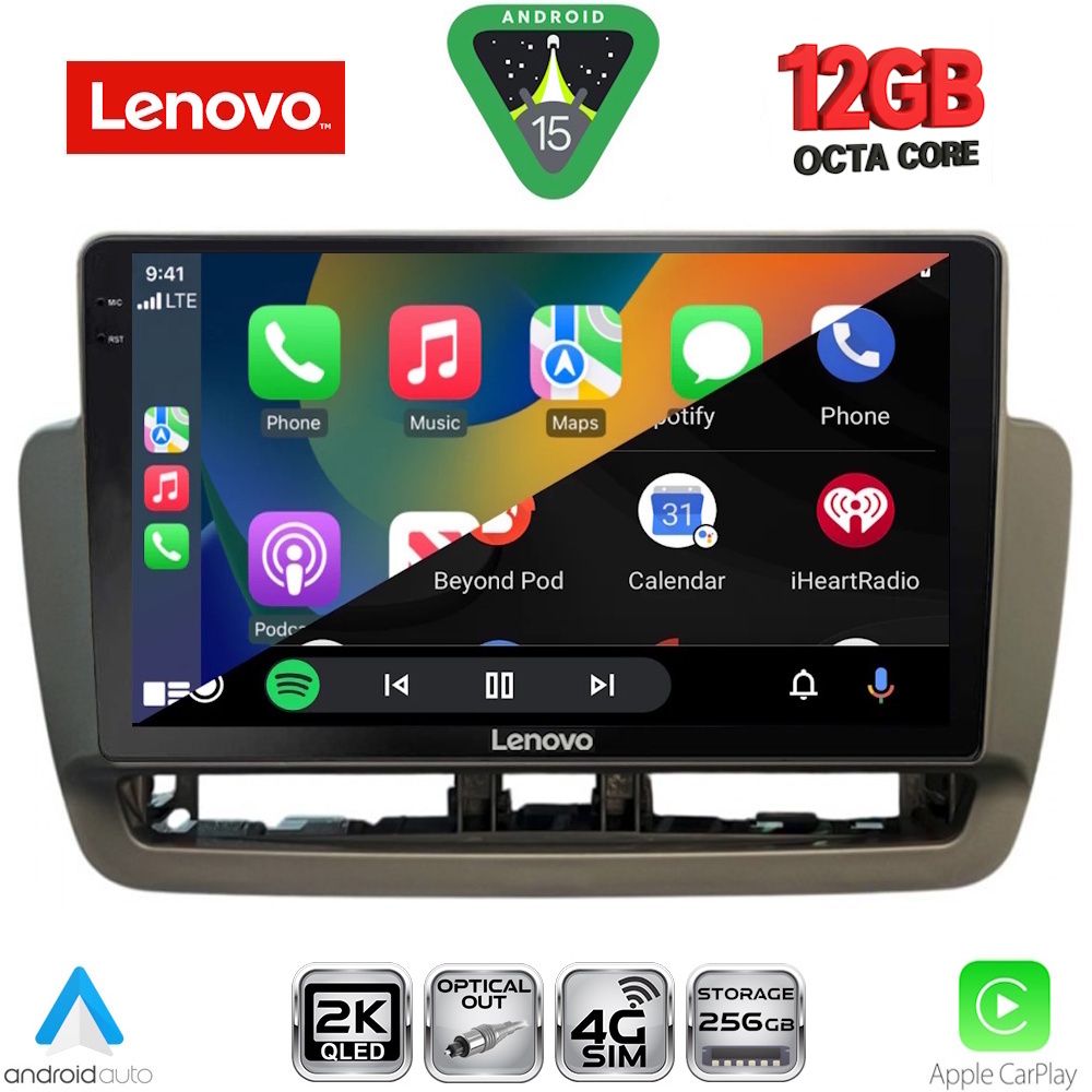 LENOVO SSZ 12572_CPA (9inc) MULTIMEDIA TABLET for SEAT IBIZA mod. 2012-2015 - LENOVO SSZ 12572_CPA