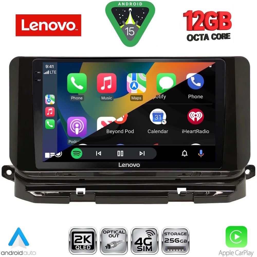 LENOVO SSZ 12598_CPA (10inc) MULTIMEDIA TABLET for SKODA OCTAVIA 8 mod. 2021-2026 - LENOVO SSZ 12598_CPA