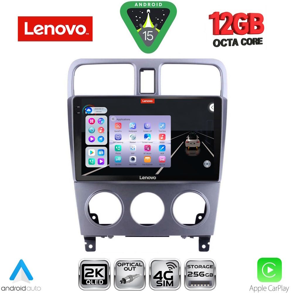 LENOVO SSZ 12661_CPA (9inc) MULTIMEDIA TABLET for SUBARU FORESTER mod. 2002-2008 - LENOVO SSZ 12661_CPA