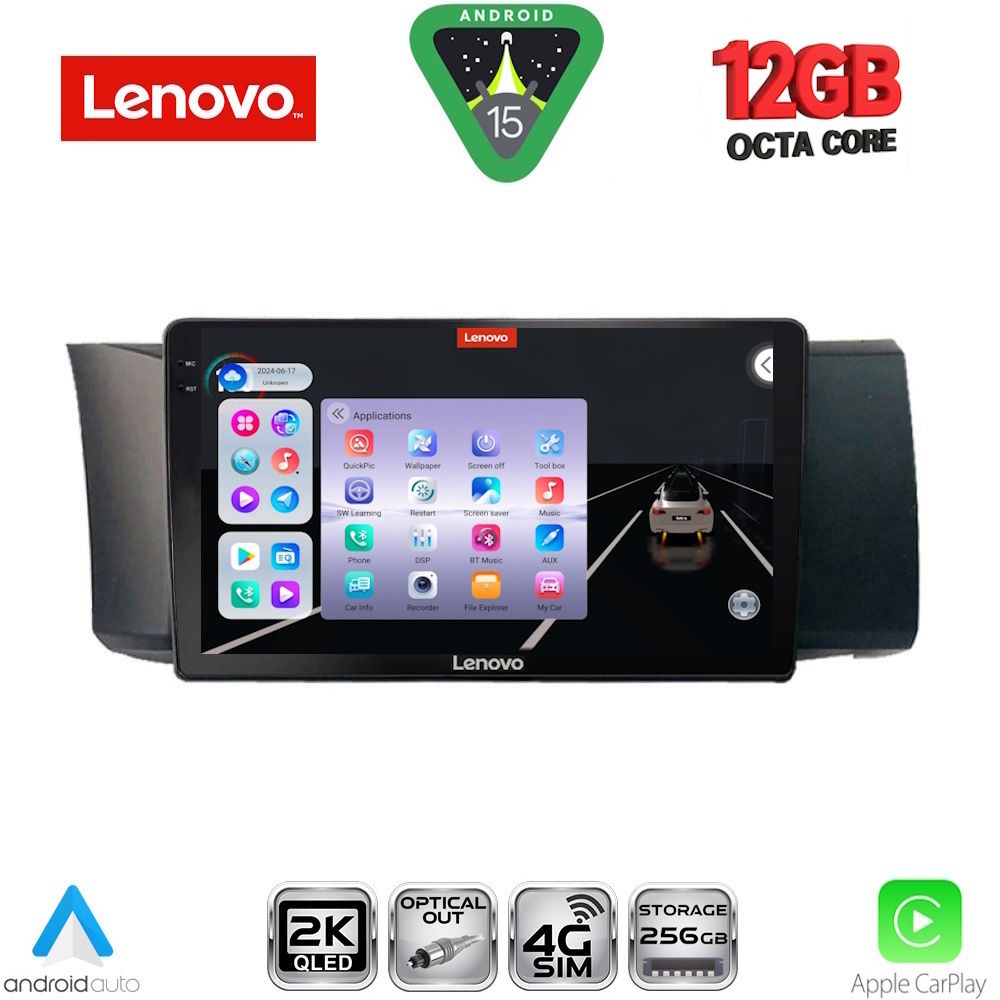 LENOVO SSZ 12669_CPA (9inc) MULTIMEDIA TABLET for TOYOTA GT86 - SUBARU BRZ mod. 2012-2026 - LENOVO SSZ 12669_CPA