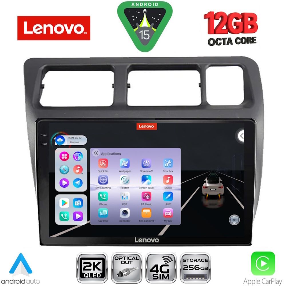 LENOVO SSZ 12710_CPA (9inc) MULTIMEDIA TABLET for TOYOTA COROLLA mod. 1992-1997 - LENOVO SSZ 12710_CPA