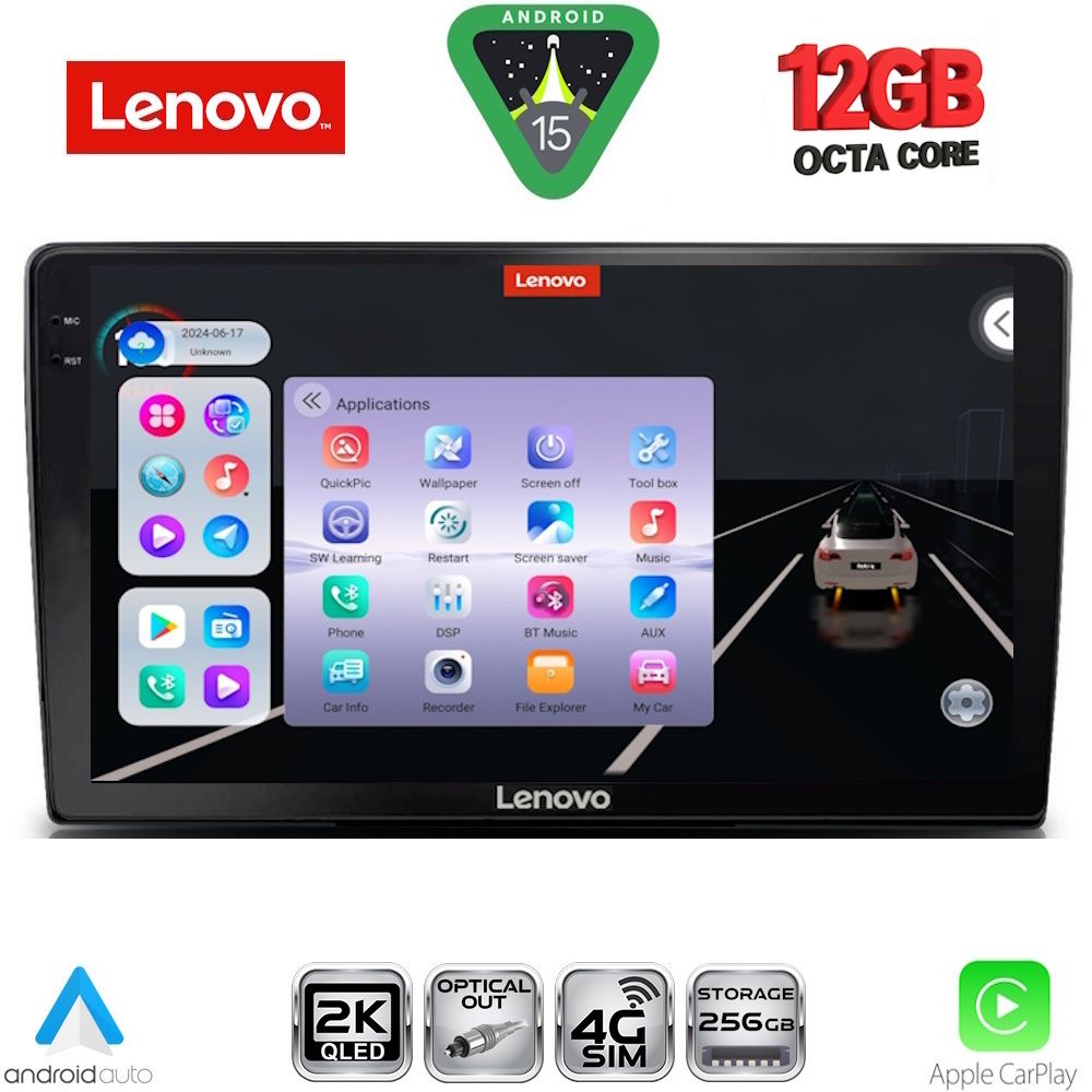 LENOVO SSZ 12722_CPA (9inc) MULTIMEDIA TABLET for TOYOTA LANDCRUISER mod. 1998-2003 - LENOVO SSZ 12722_CPA