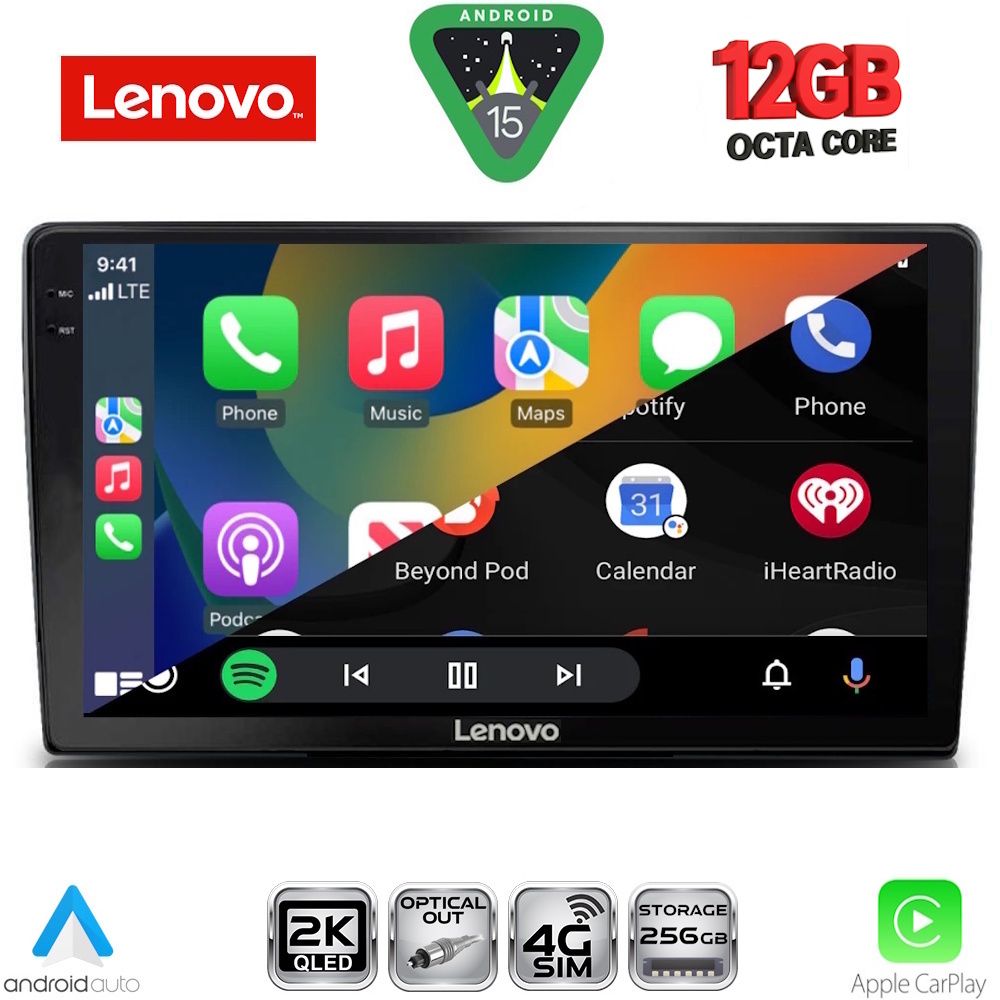 LENOVO SSZ 12722_CPA (9inc) MULTIMEDIA TABLET for TOYOTA LANDCRUISER mod. 1998-2003 - LENOVO SSZ 12722_CPA