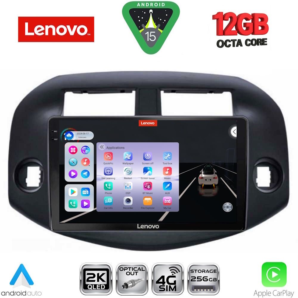 LENOVO SSZ 12732_CPA (10inc) MULTIMEDIA TABLET for TOYOTA RAV 4 mod. 2006-2012 - LENOVO SSZ 12732_CPA