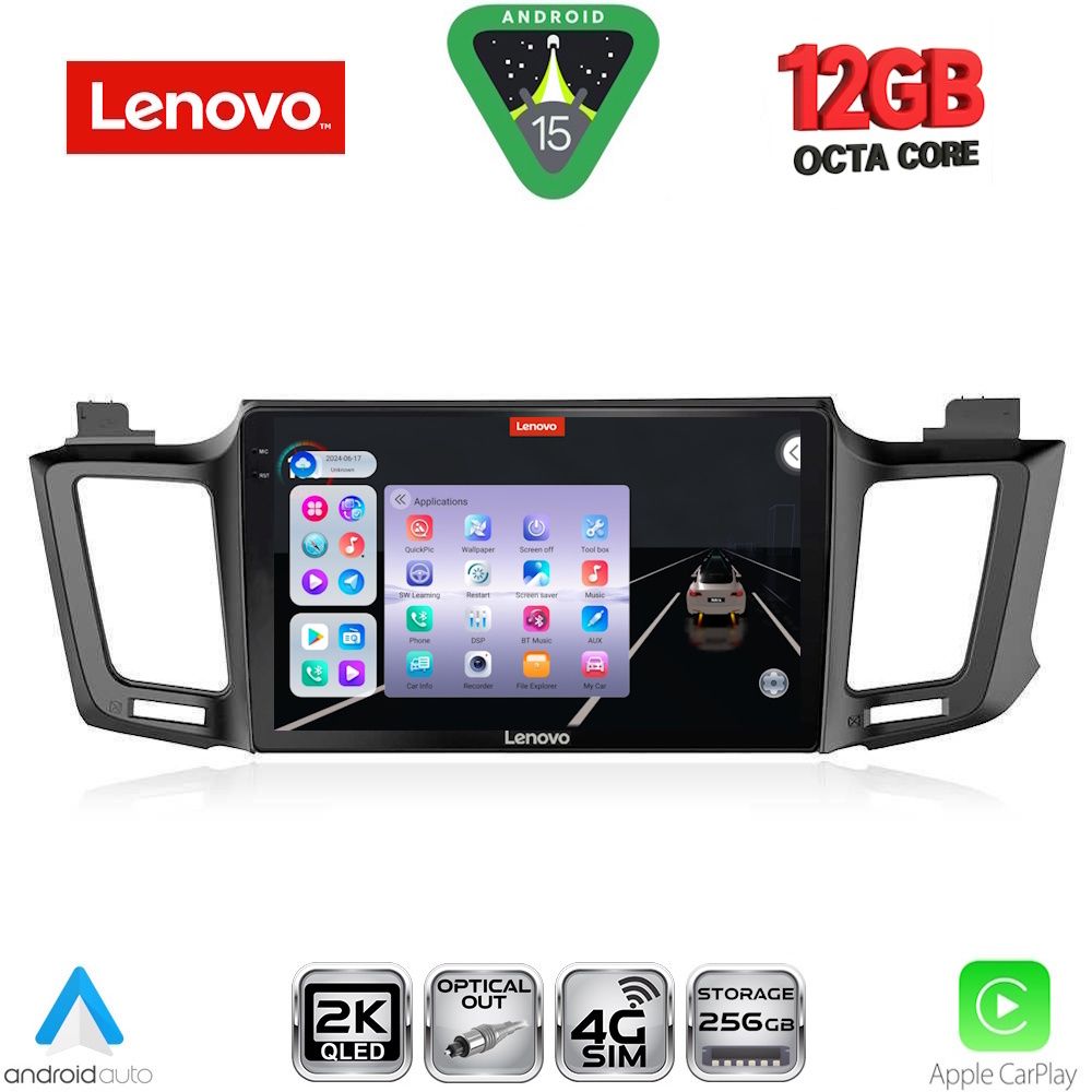 LENOVO SSZ 12733_CPA (10inc) MULTIMEDIA TABLET for TOYOTA RAV 4 mod. 2013-2019 - LENOVO SSZ 12733_CPA