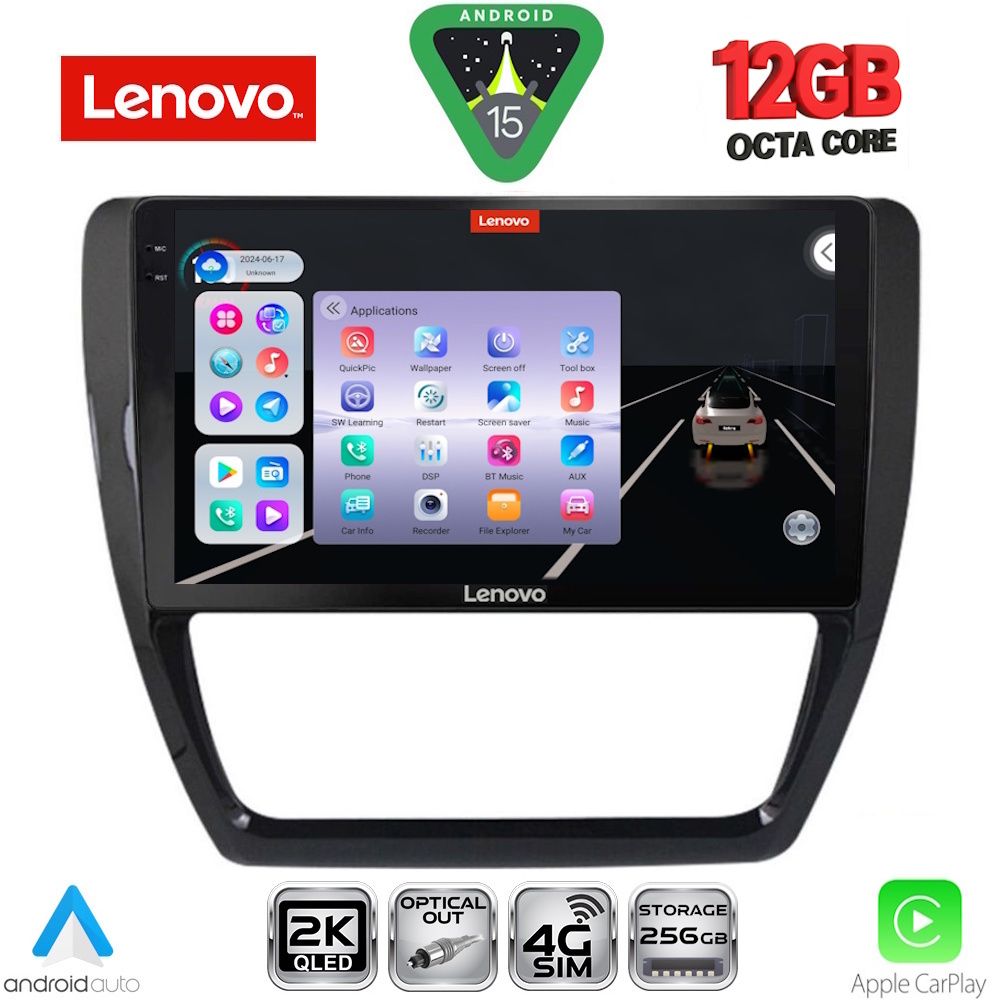 LENOVO SSZ 12741_CPA (10inc) MULTIMEDIA TABLET for VW JETTA mod. 2010-2016 - LENOVO SSZ 12741_CPA