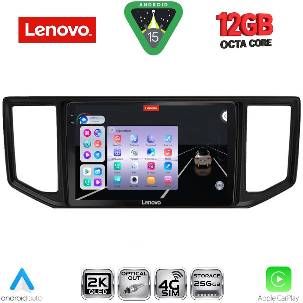 LENOVO SSZ 12753_CPA (10inc) MULTIMEDIA TABLET for VW CRAFTER mod. 2017-2026 - LENOVO SSZ 12753_CPA