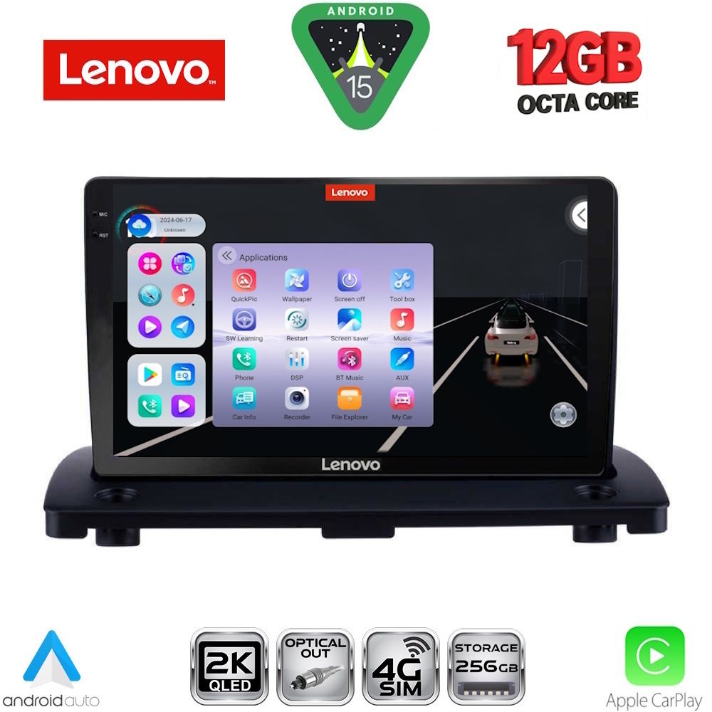 LENOVO SSZ 12789_CPA (9inc) MULTIMEDIA TABLET for VOLVO XC90 mod. 2002-2014 - LENOVO SSZ 12789_CPA