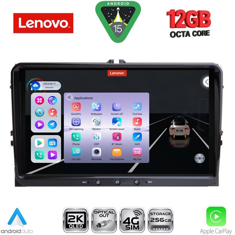 LENOVO SSZ 991_CPA (9'' DECK) MULTIMEDIA TABLET for VW GROUP mod. 2004-2020 - LENOVO SSZ 991_CPA