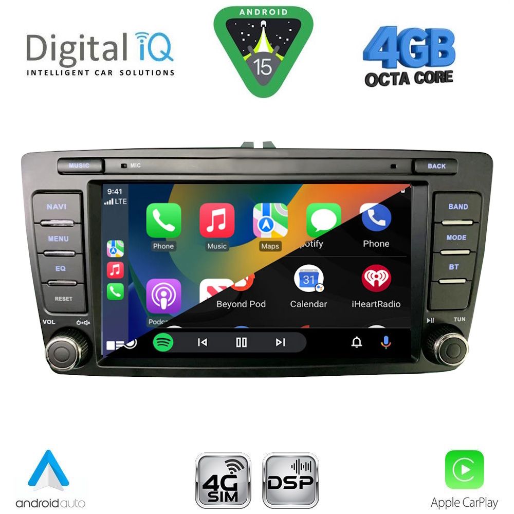 DIGITAL IQ BLD 005_CPA (8" DECK) MULTIMEDIA for SKODA OCTAVIA mod. 2005-2012 - Image 11