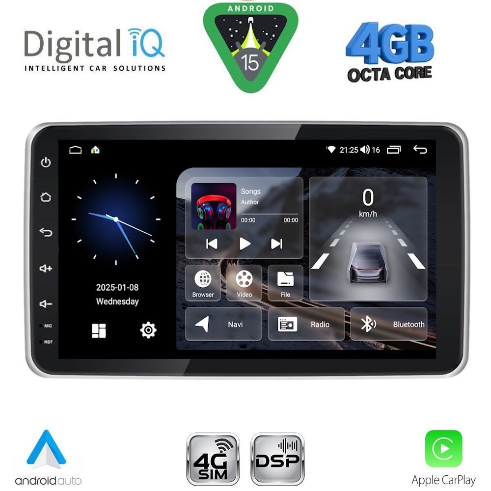 DIGITAL IQ BLG 5935_CPA (9″ DECK) MULTIMEDIA TABLET 1DIN - DIGITAL IQ BLG 5935_CPA