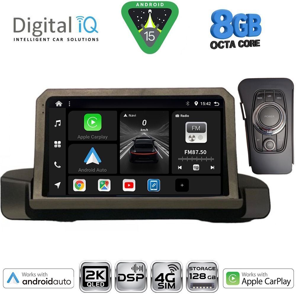 DIGITAL IQ BXF 11044_CPAA (9inc) MULTIMEDIA TABLET for BMW S.3 (E90-91-92) mod. 2005-2012 - DIGITAL IQ BXF 11044_CPAA
