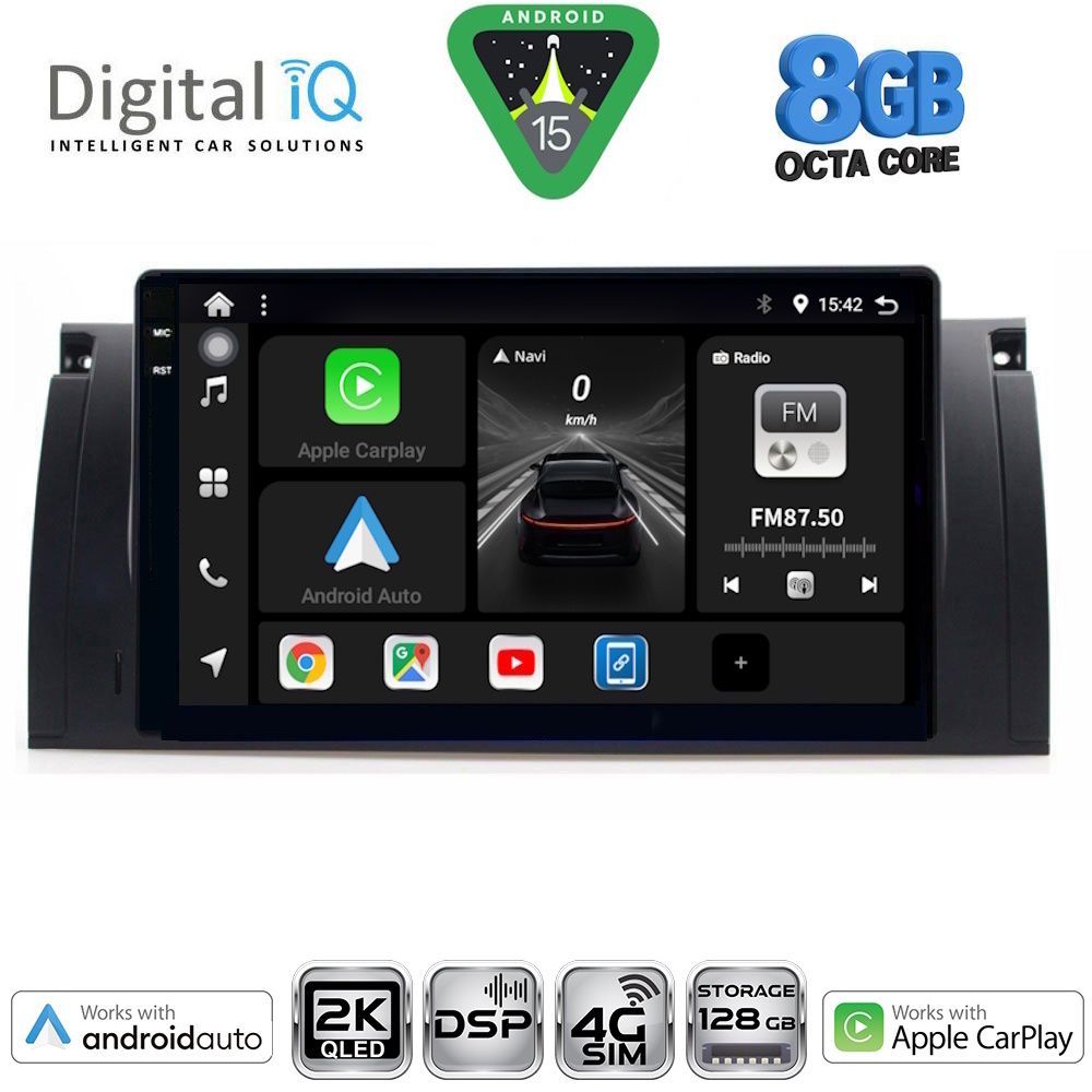 DIGITAL IQ BXF 11045_CPAA (9inc) MULTIMEDIA TABLET for BMW Series 5 (E39) mod. 1997-2005