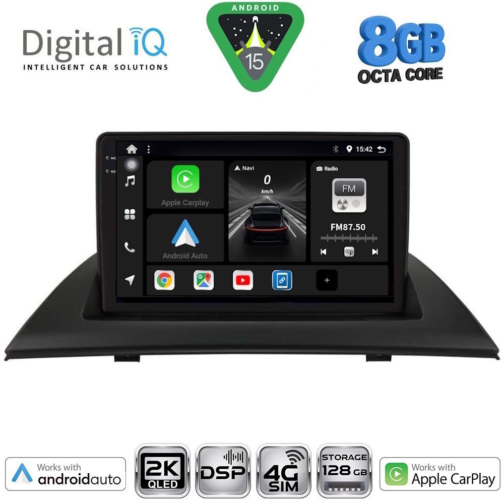 DIGITAL IQ BXF 11058_CPAA (9inc) MULTIMEDIA TABLET for BMW X3 (E83) mod. 2003-2010 - DIGITAL IQ BXF 11058_CPAA