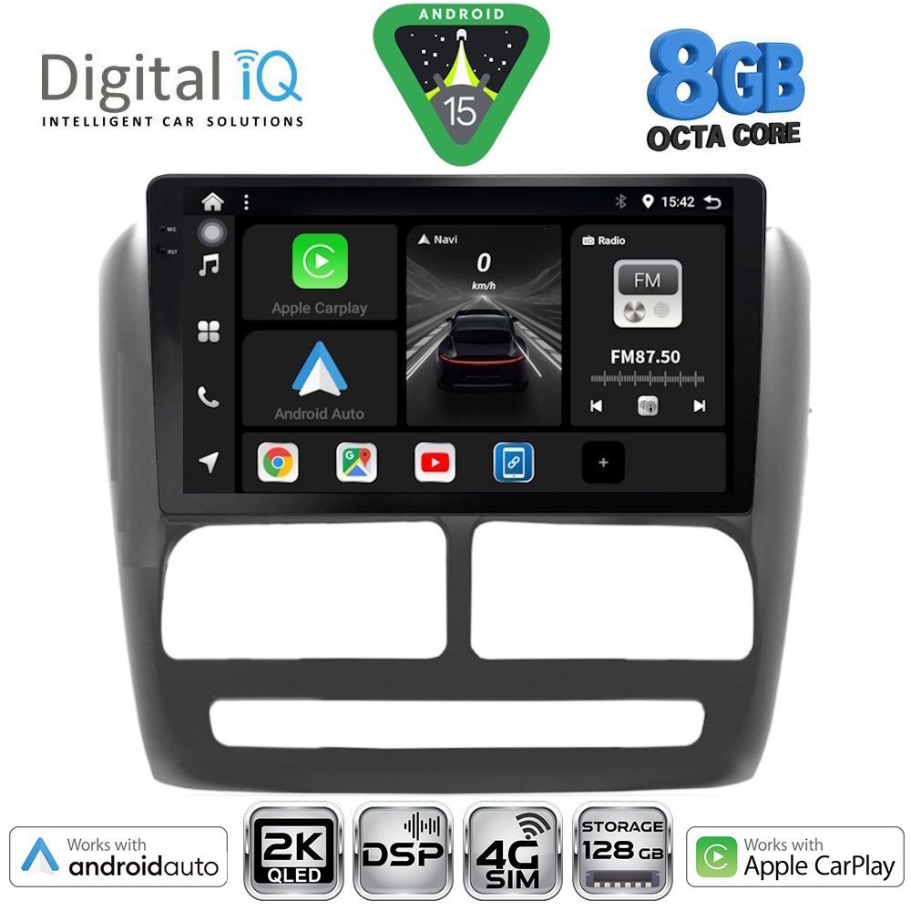 DIGITAL IQ BXF 11137_CPAA (9inc) MULTIMEDIA TABLET for FIAT DOBLO mod. 2010-2015 - DIGITAL IQ BXF 11137_CPAA