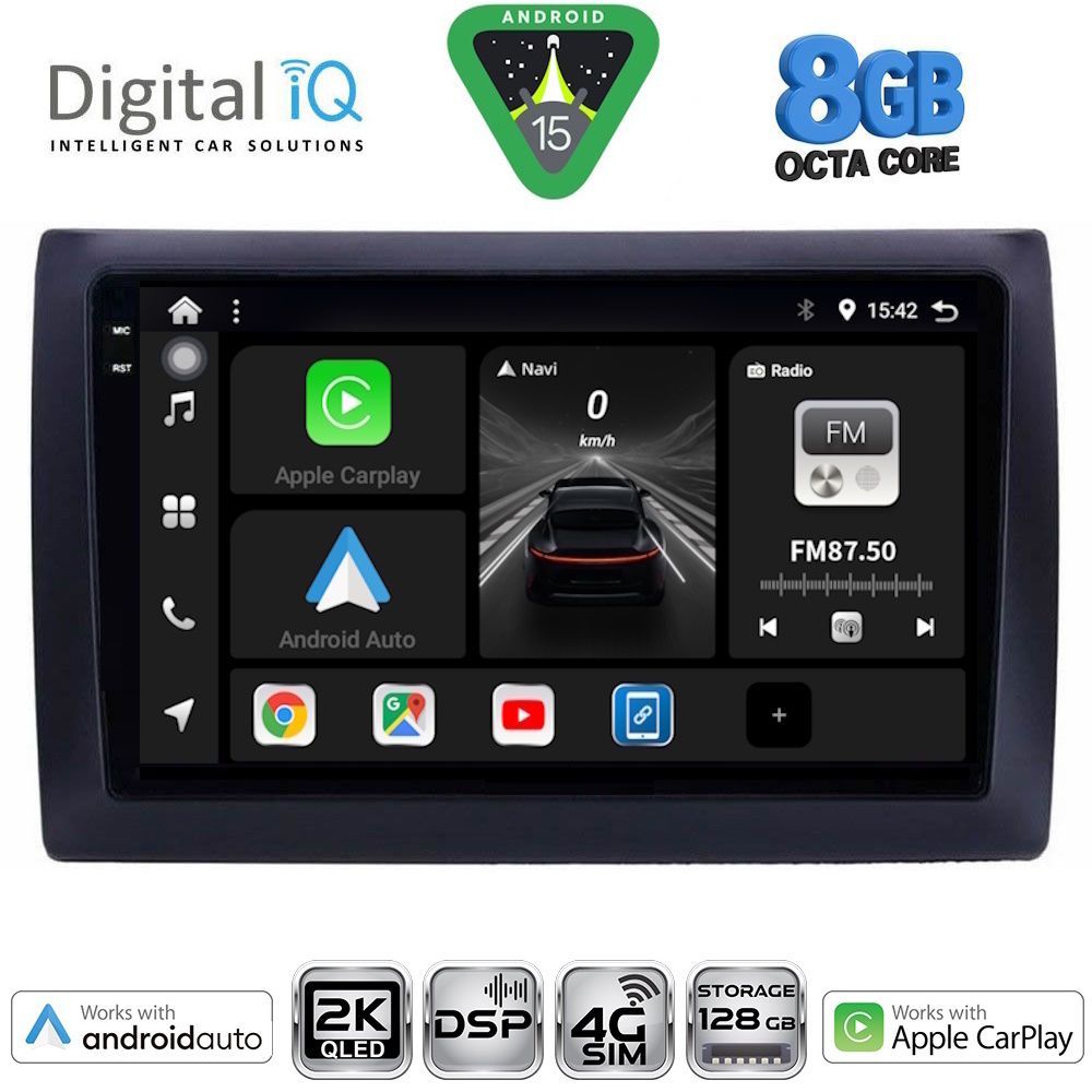DIGITAL IQ BXF 11145_CPAA (9inc) MULTIMEDIA TABLET for FIAT STILO mod. 2001-2007 - DIGITAL IQ BXF 11145_CPAA