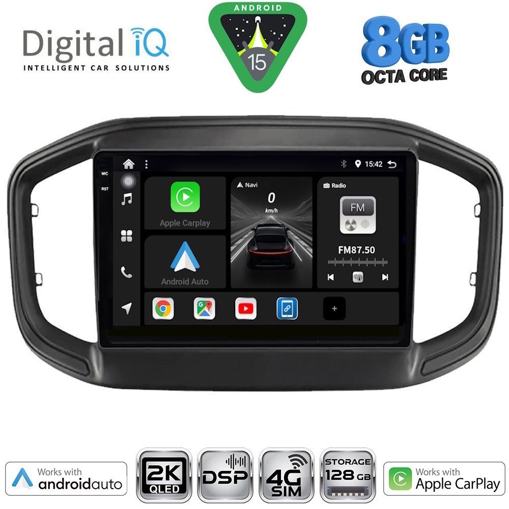 DIGITAL IQ BXF 11147_CPAA (9inc) MULTIMEDIA TABLET for FIAT STRADA mod. 2020-2026 - DIGITAL IQ BXF 11147_CPAA