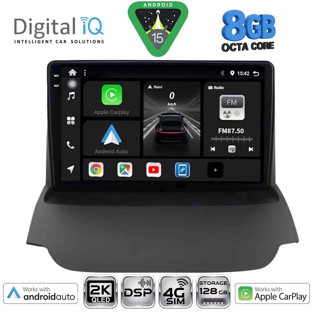 DIGITAL IQ BXF 11150_CPAA (9inc) MULTIMEDIA TABLET for FORD ECOSPORT  mod. 2012-2018 - DIGITAL IQ BXF 11150_CPAA