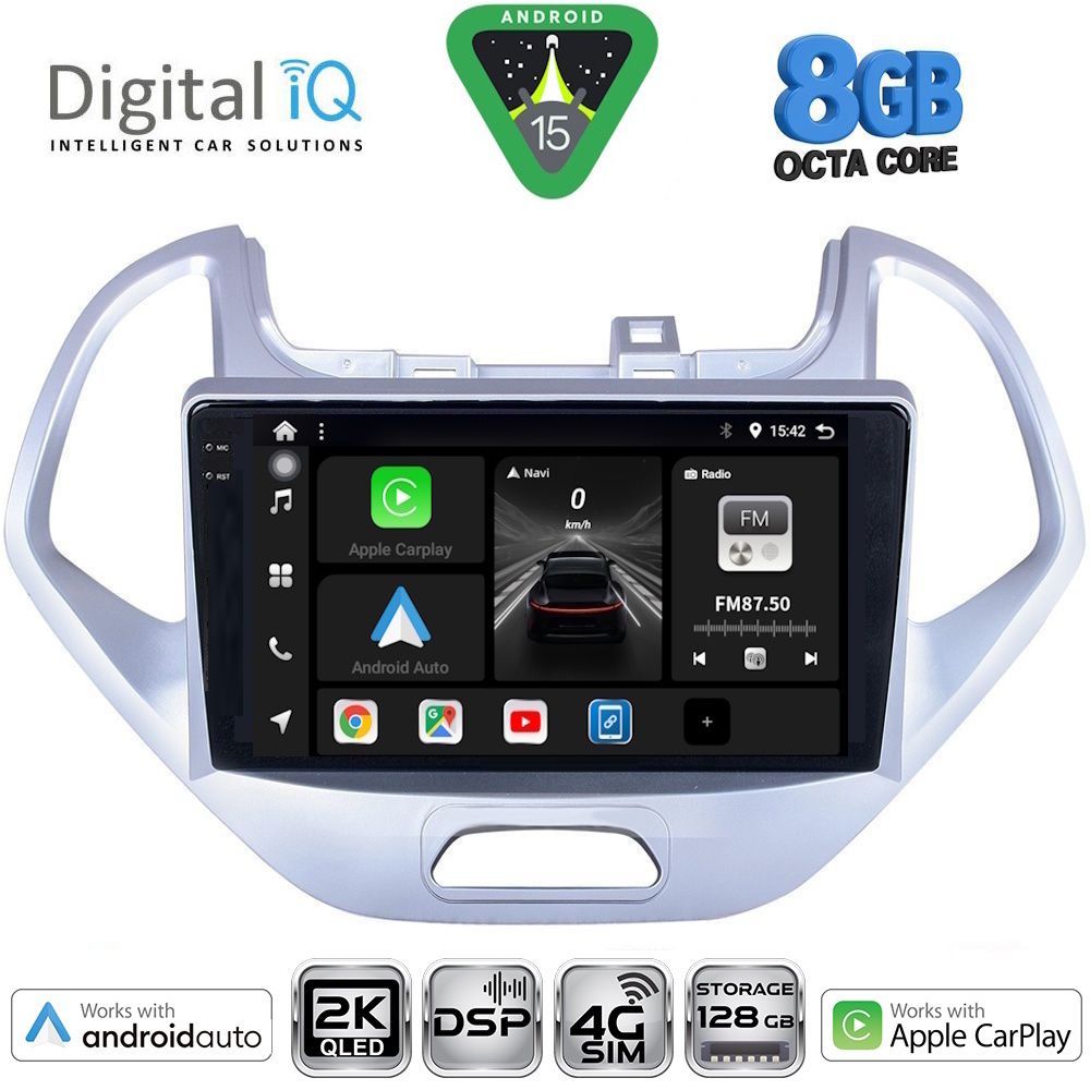 DIGITAL IQ BXF 11167LO_CPAA (9inc) MULTIMEDIA TABLET for FORD KA mod. 2017-2024 - DIGITAL IQ BXF 11167LO_CPAA