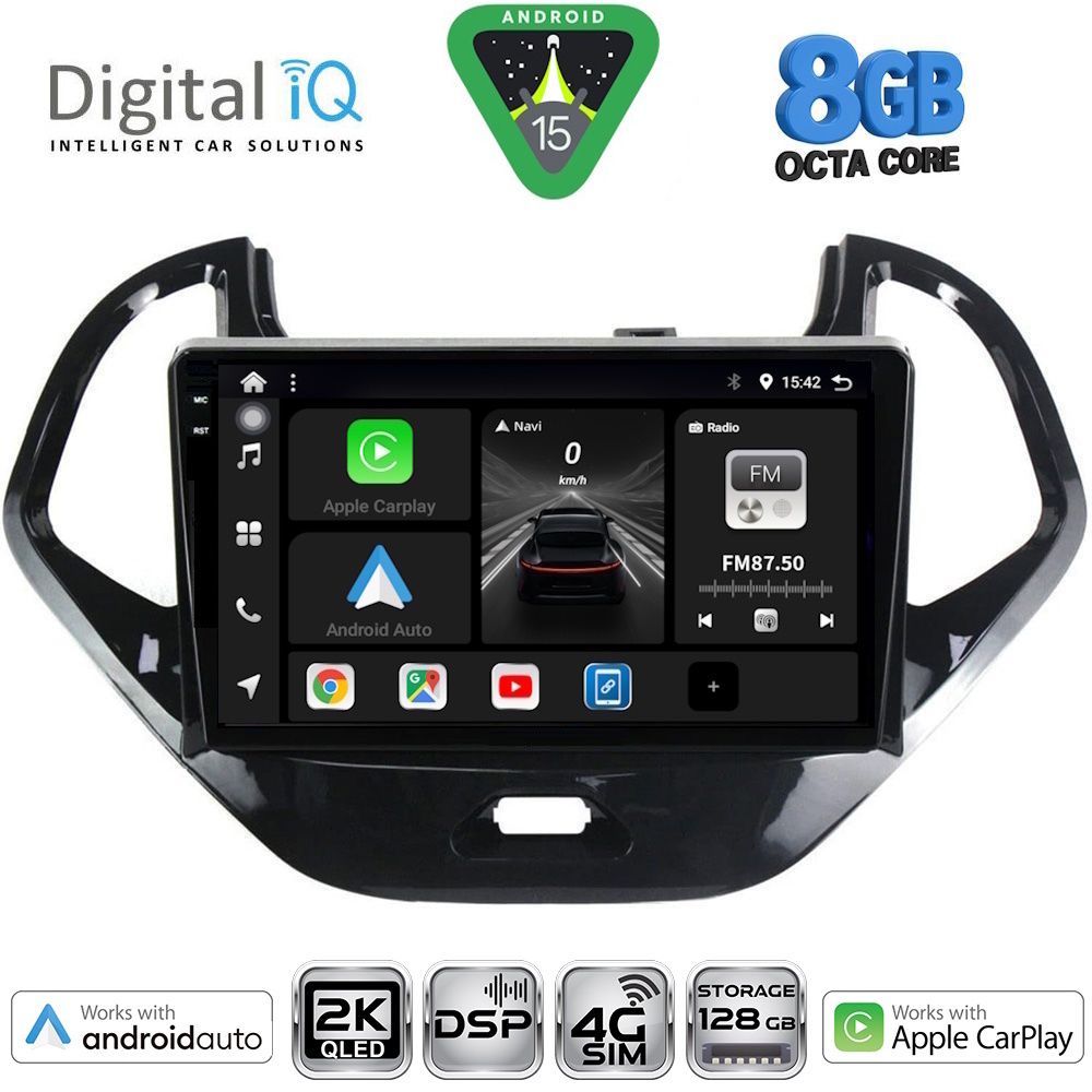 DIGITAL IQ BXF 11167SH_CPAA (9inc) MULTIMEDIA TABLET for FORD KA mod. 2017-2024 - DIGITAL IQ BXF 11167SH_CPAA