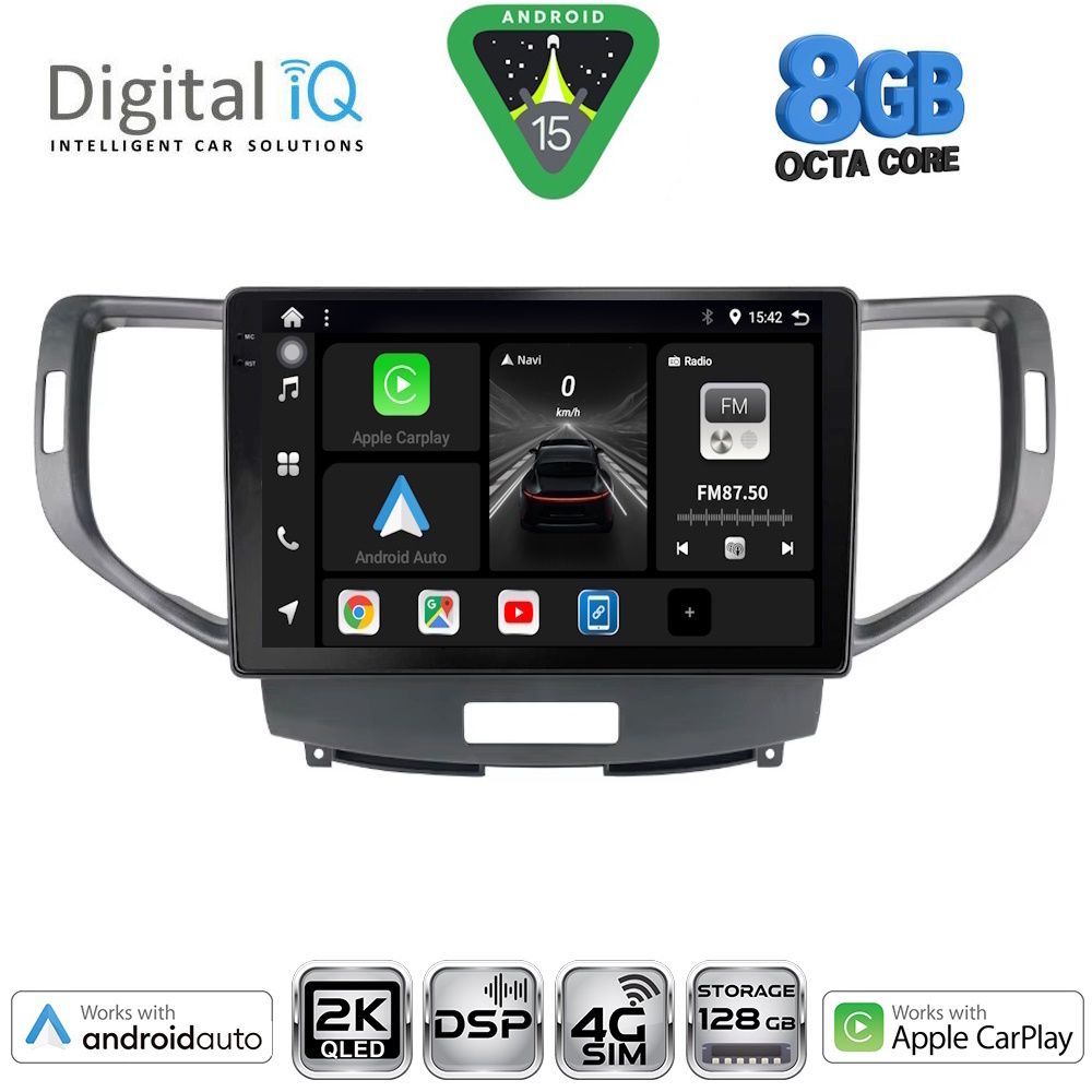 DIGITAL IQ BXF 11183_CPAA (9inc) MULTIMEDIA TABLET for HONDA ACCORD mod. 2008-2013 - DIGITAL IQ BXF 11183_CPAA