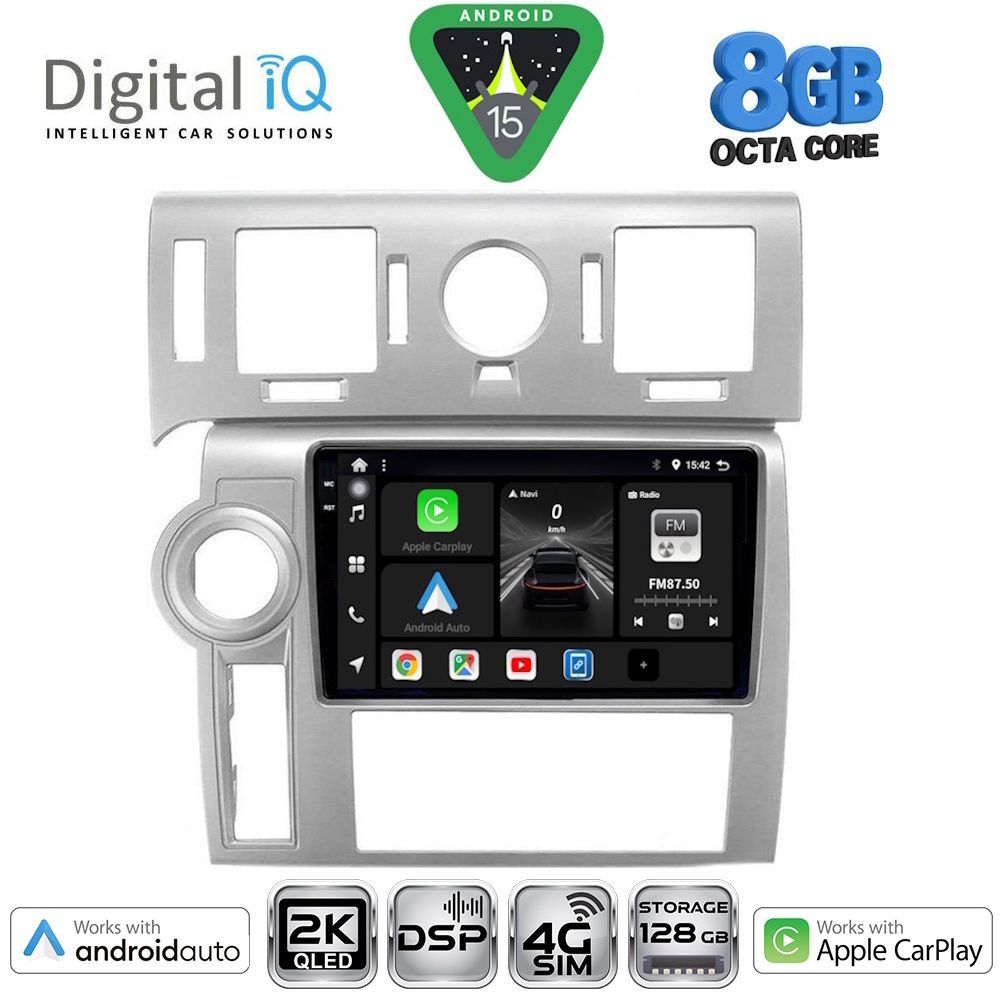 DIGITAL IQ BXF 11216_CPAA (9inc) MULTIMEDIA TABLET for HUMMER H2 mod. 2008-2009 - DIGITAL IQ BXF 11216_CPAA
