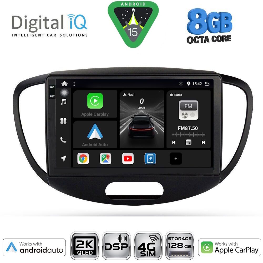 DIGITAL IQ BXF 11223_CPAA (9inc) MULTIMEDIA TABLET for HYUNDAI i10 mod. 2008-2013 - DIGITAL IQ BXF 11223_CPAA