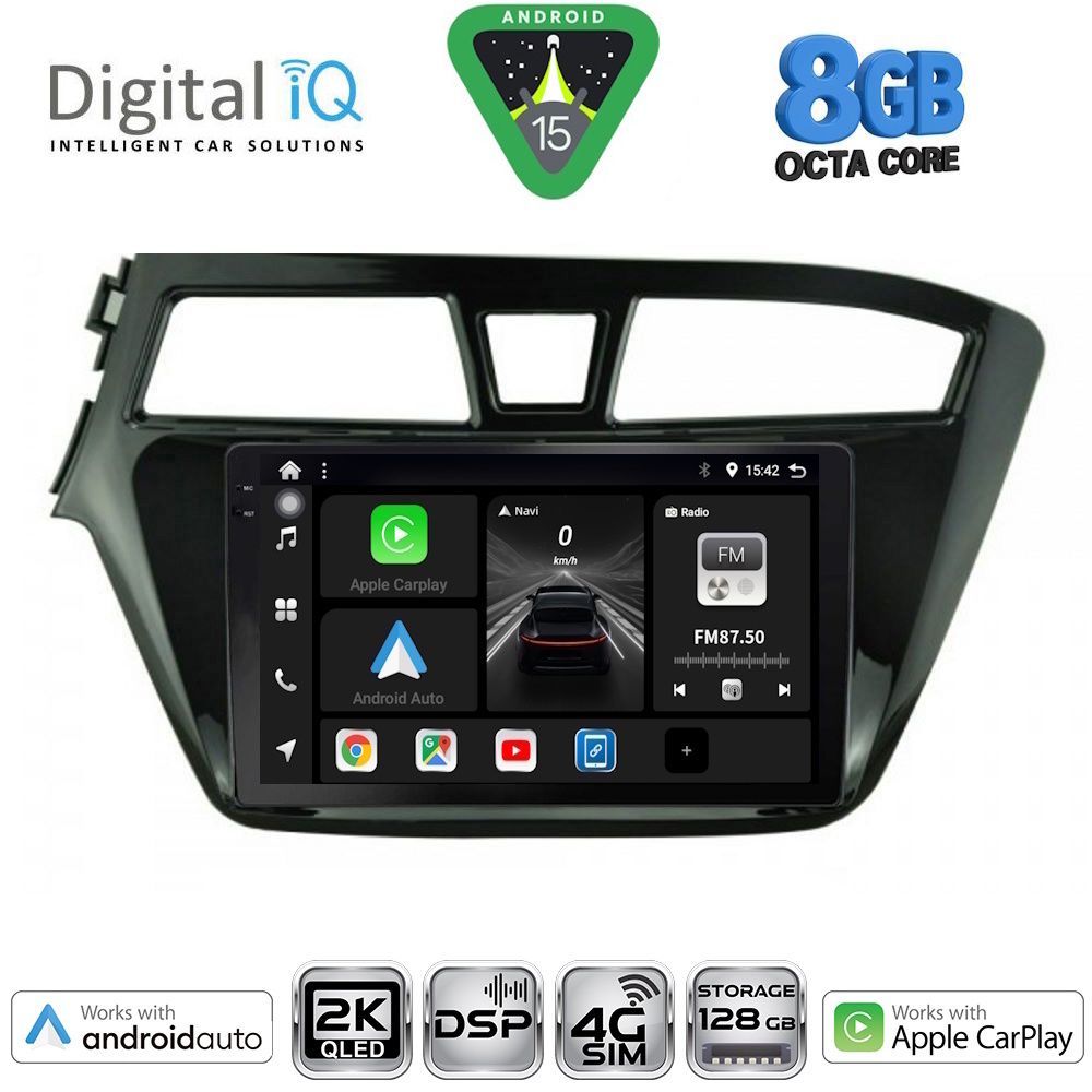DIGITAL IQ BXF 11229_CPAA (9inc) MULTIMEDIA TABLET for HYUNDAI i20 mod. 2014-2018 - DIGITAL IQ BXF 11229_CPAA