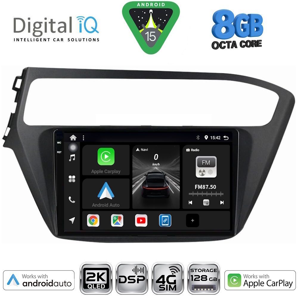 DIGITAL IQ BXF 11230_CPAA (9inc) MULTIMEDIA TABLET for HYUNDAI i20 mod. 2018-2021 - DIGITAL IQ BXF 11230_CPAA