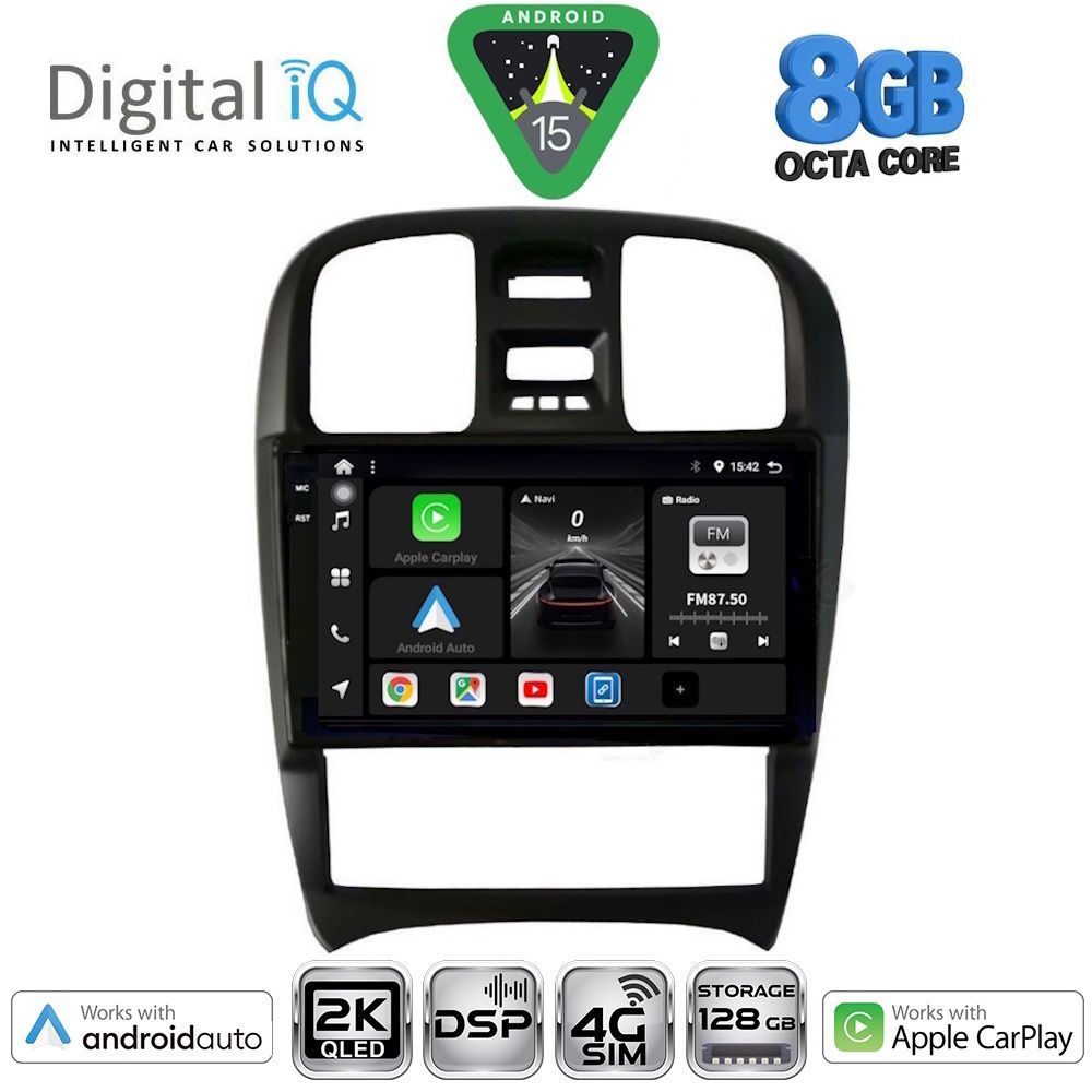DIGITAL IQ BXF 11247_CPAA (9inc) MULTIMEDIA TABLET for HYUNDAI SONATA mod. 2000-2006 - DIGITAL IQ BXF 11247_CPAA
