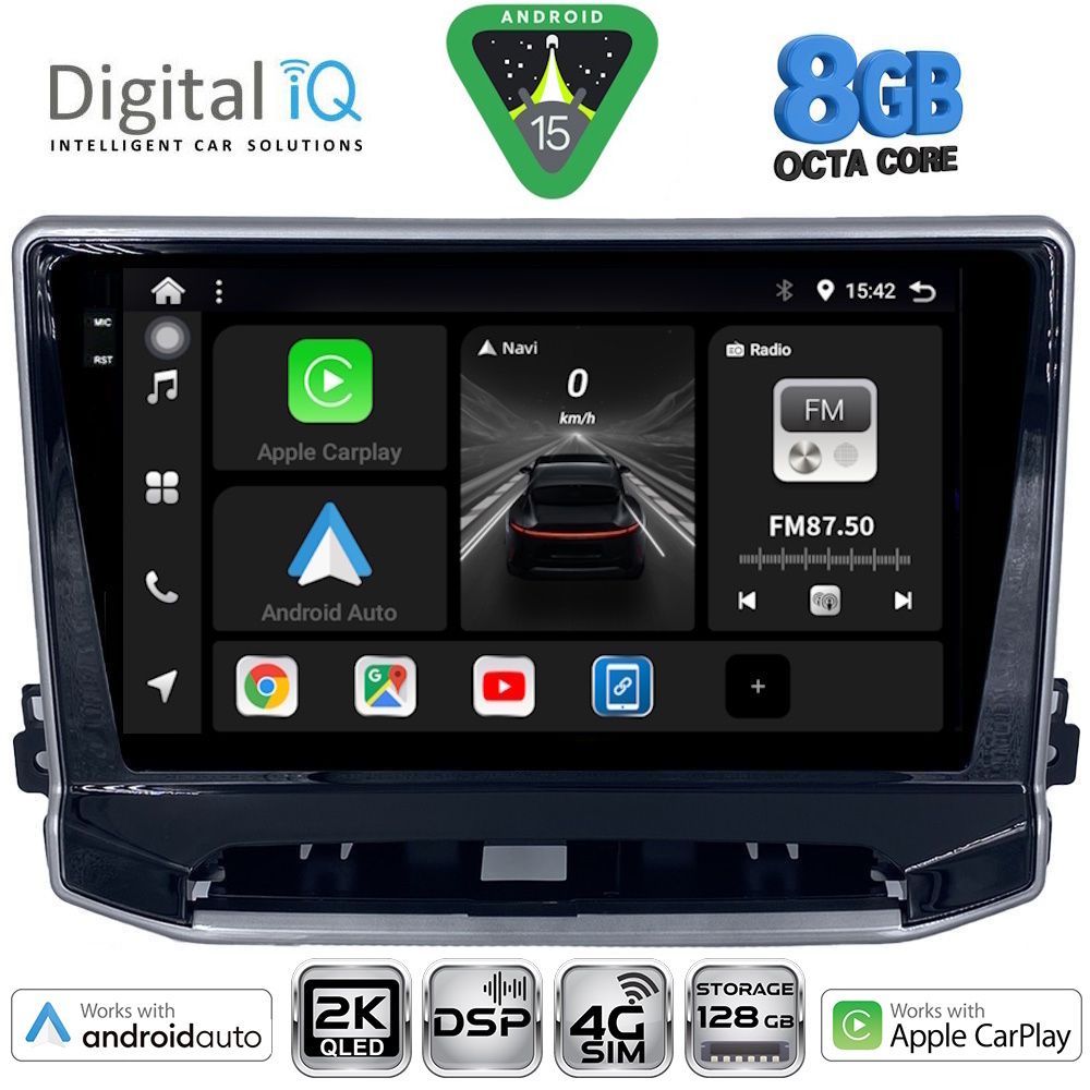 DIGITAL IQ BXF 11279_CPAA (10inc) MULTIMEDIA TABLET for JEEP COMPASS mod. 2022-2026 - DIGITAL IQ BXF 11279_CPAA
