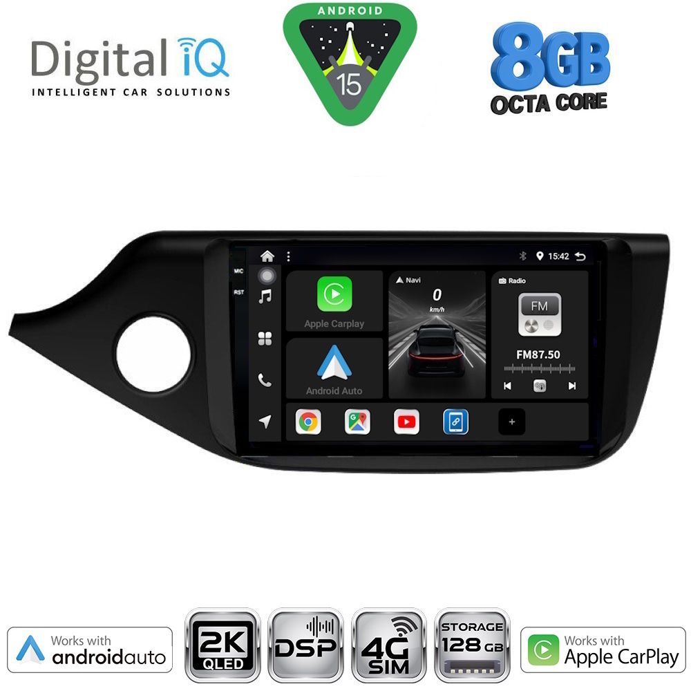 DIGITAL IQ BXF 11302_CPAA (9inc) MULTIMEDIA TABLET for KIA CEED  mod. 2012-2018 - DIGITAL IQ BXF 11302_CPAA
