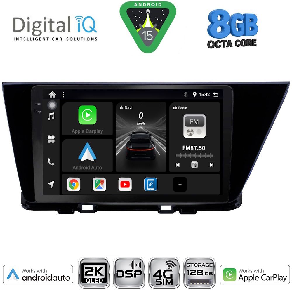 DIGITAL IQ BXF 11305_CPAA (9inc) MULTIMEDIA TABLET for KIA NIRO mod. 2017-2021 - DIGITAL IQ BXF 11305_CPAA