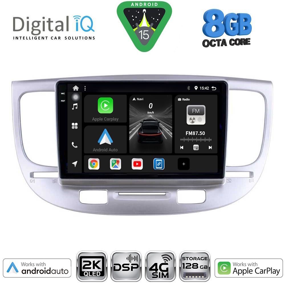 DIGITAL IQ BXF 11313_CPAA (9inc) MULTIMEDIA TABLET for KIA RIO mod. 2005-2011 - DIGITAL IQ BXF 11313_CPAA