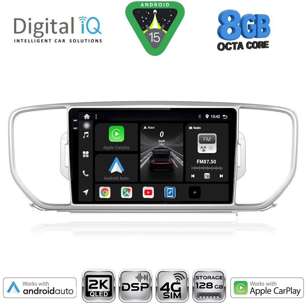 DIGITAL IQ BXF 11326_CPAA (9inc) MULTIMEDIA TABLET for KIA SPORTAGE mod. 2015-2018 - DIGITAL IQ BXF 11326_CPAA