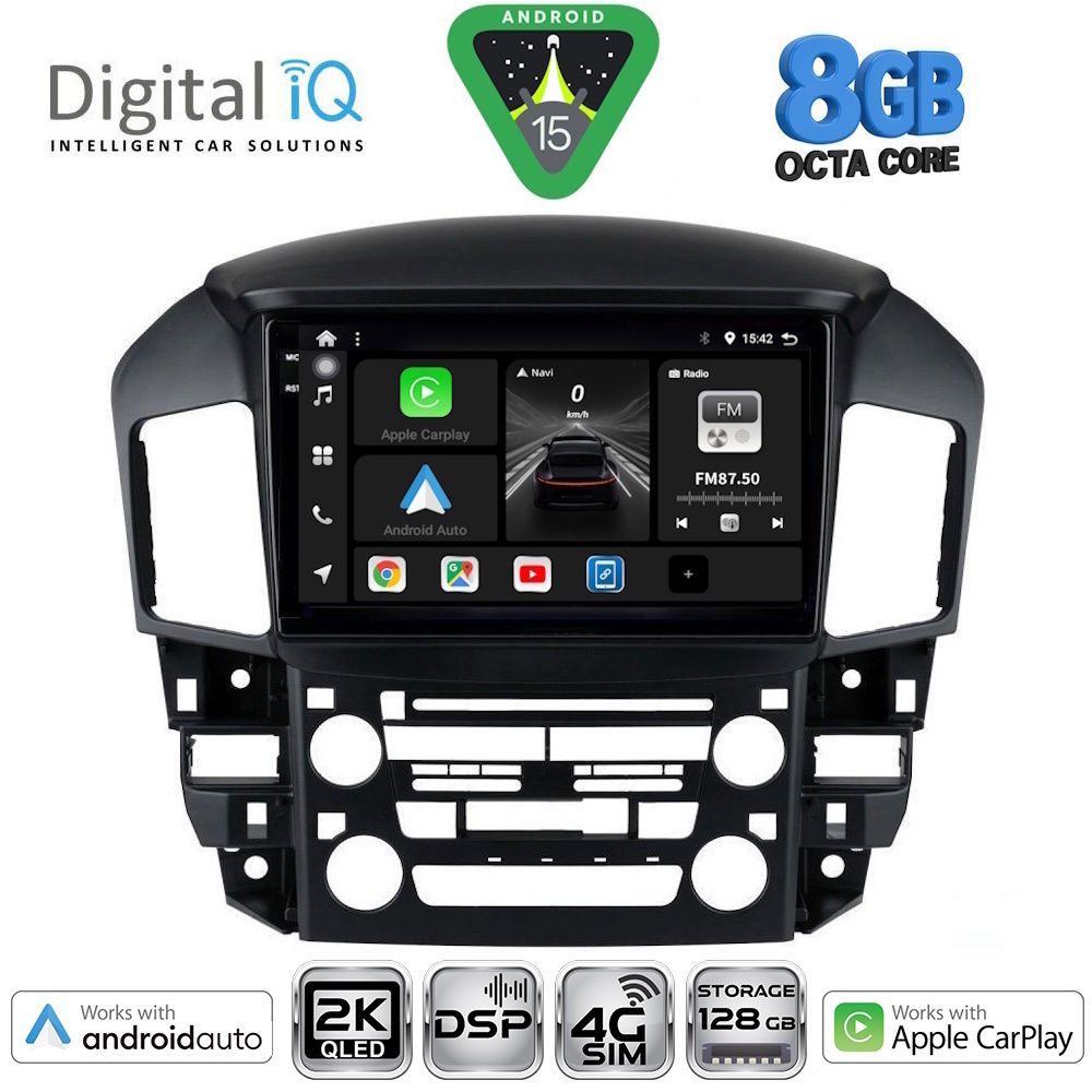 DIGITAL IQ BXF 11344_CPAA (9inc) MULTIMEDIA TABLET for LEXUS RX 300 mod. 1998-2003 - DIGITAL IQ BXF 11344_CPAA