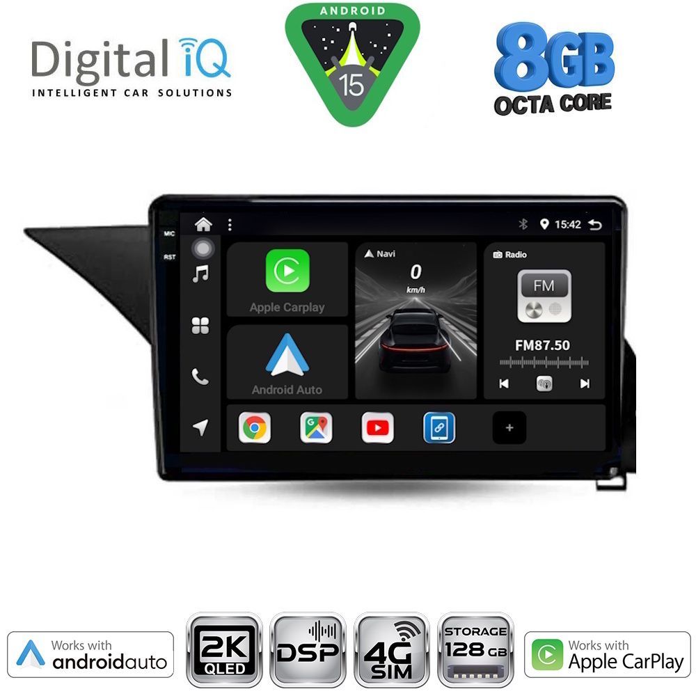 DIGITAL IQ BXF 11410_CPAA (10inc) MULTIMEDIA TABLET for MERCEDES E (W212) mod. 2012-2014 (NTG 4.5) - DIGITAL IQ BXF 11410_CPAA