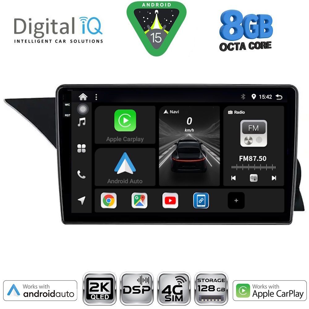 DIGITAL IQ BXF 11411_CPAA (9inc) (NTG 4.0) MULTIMEDIA TABLET for MERCEDES GLK (X204) mod. 2008-2012 - DIGITAL IQ BXF 11411_CPAA
