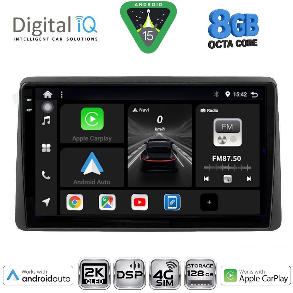 DIGITAL IQ BXF 11450_CPAA (10inc) MULTIMEDIA TABLET for NISSAN NAVARA D22 mod. 1998-2004 - DIGITAL IQ BXF 11450_CPAA