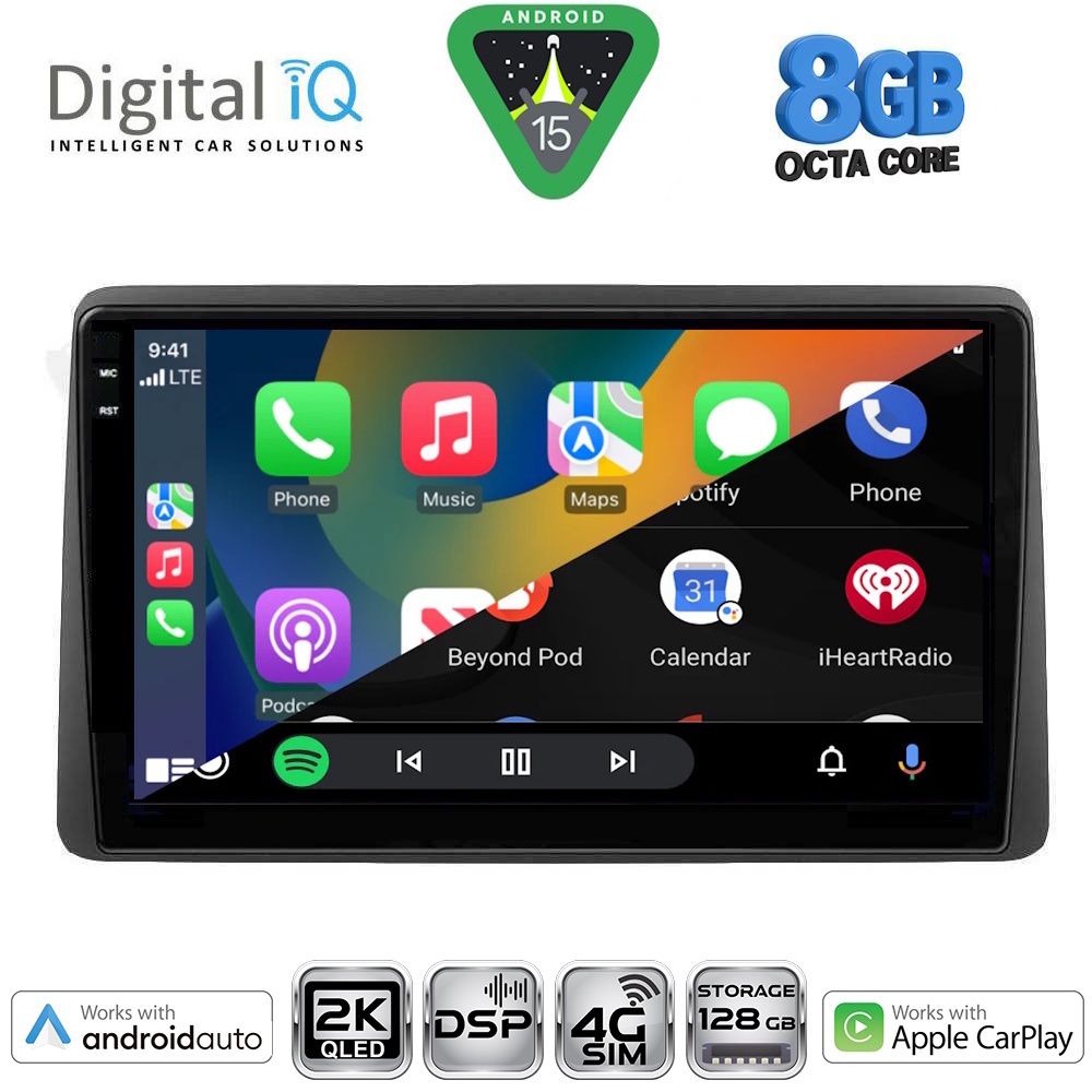 DIGITAL IQ BXF 11450_CPAA (10inc) MULTIMEDIA TABLET for NISSAN NAVARA D22 mod. 1998-2004 - DIGITAL IQ BXF 11450_CPAA