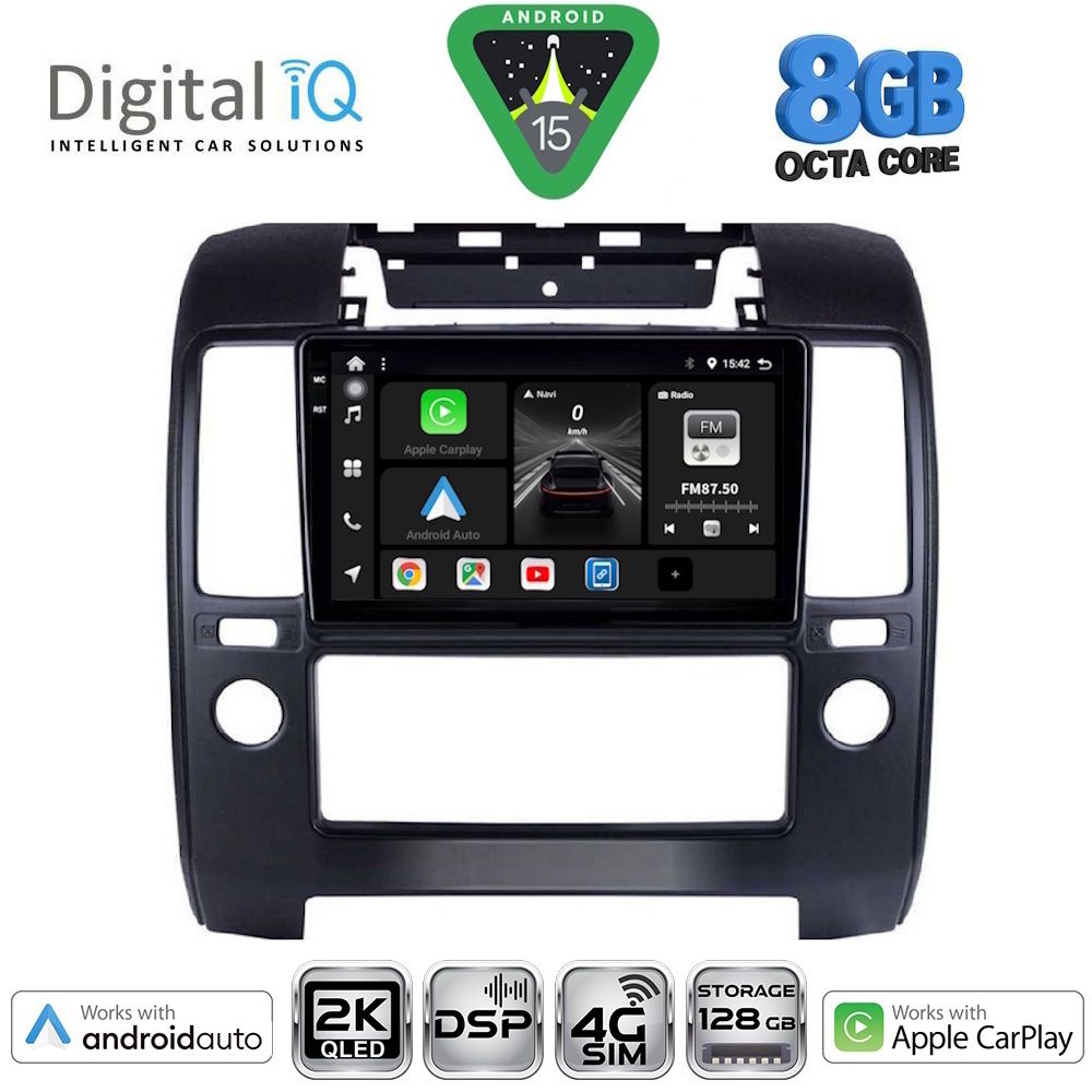 DIGITAL IQ BXF 11454_CPAA A/C (9inc) MULTIMEDIA TABLET for NISSAN NAVARA D40 mod. 2006-2011 με A/C - DIGITAL IQ BXF 11454_CPAA AC