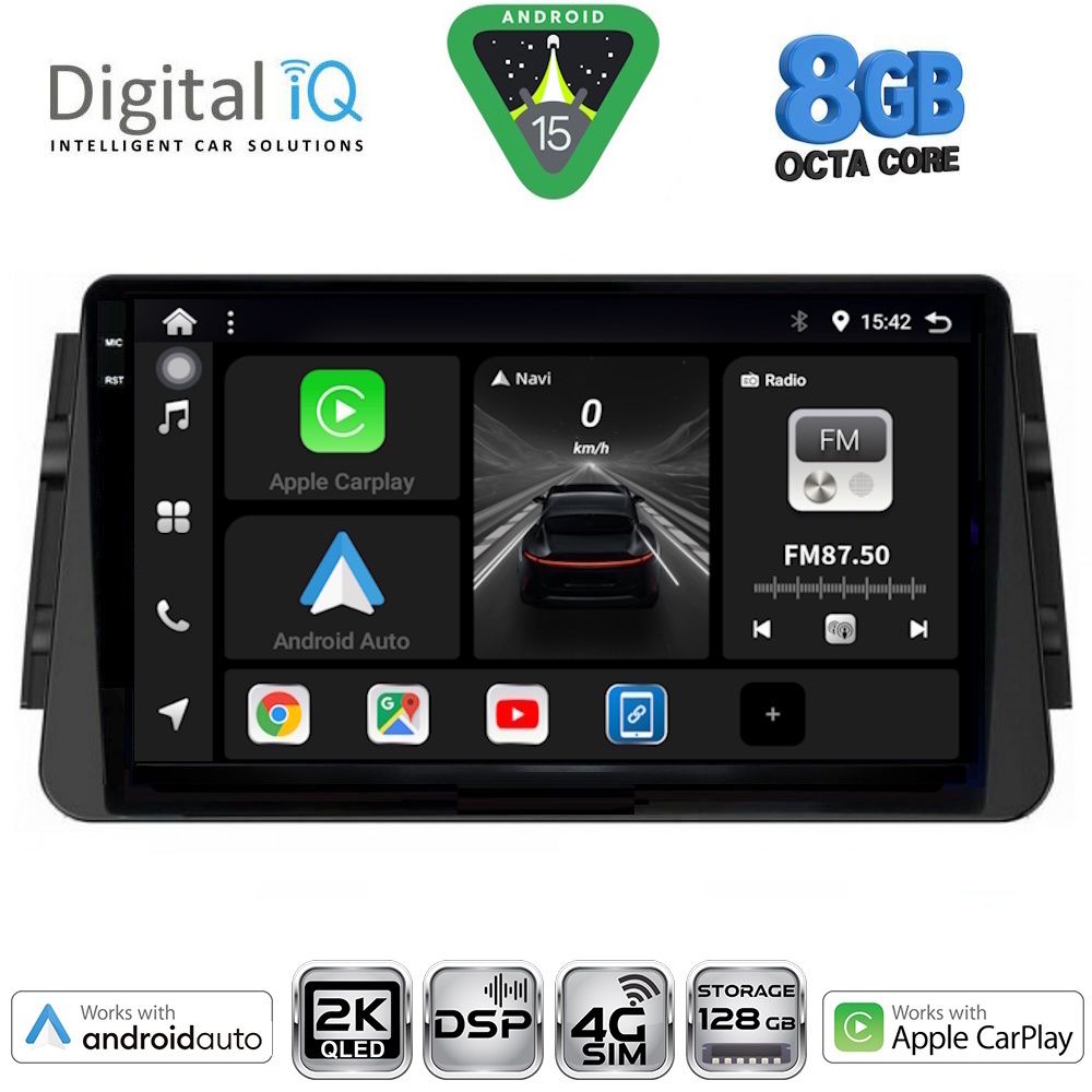 DIGITAL IQ BXF 11460_CPAA (9inc) MULTIMEDIA TABLET for NISSAN MICRA mod. 2017-2025 - DIGITAL IQ BXF 11460_CPAA