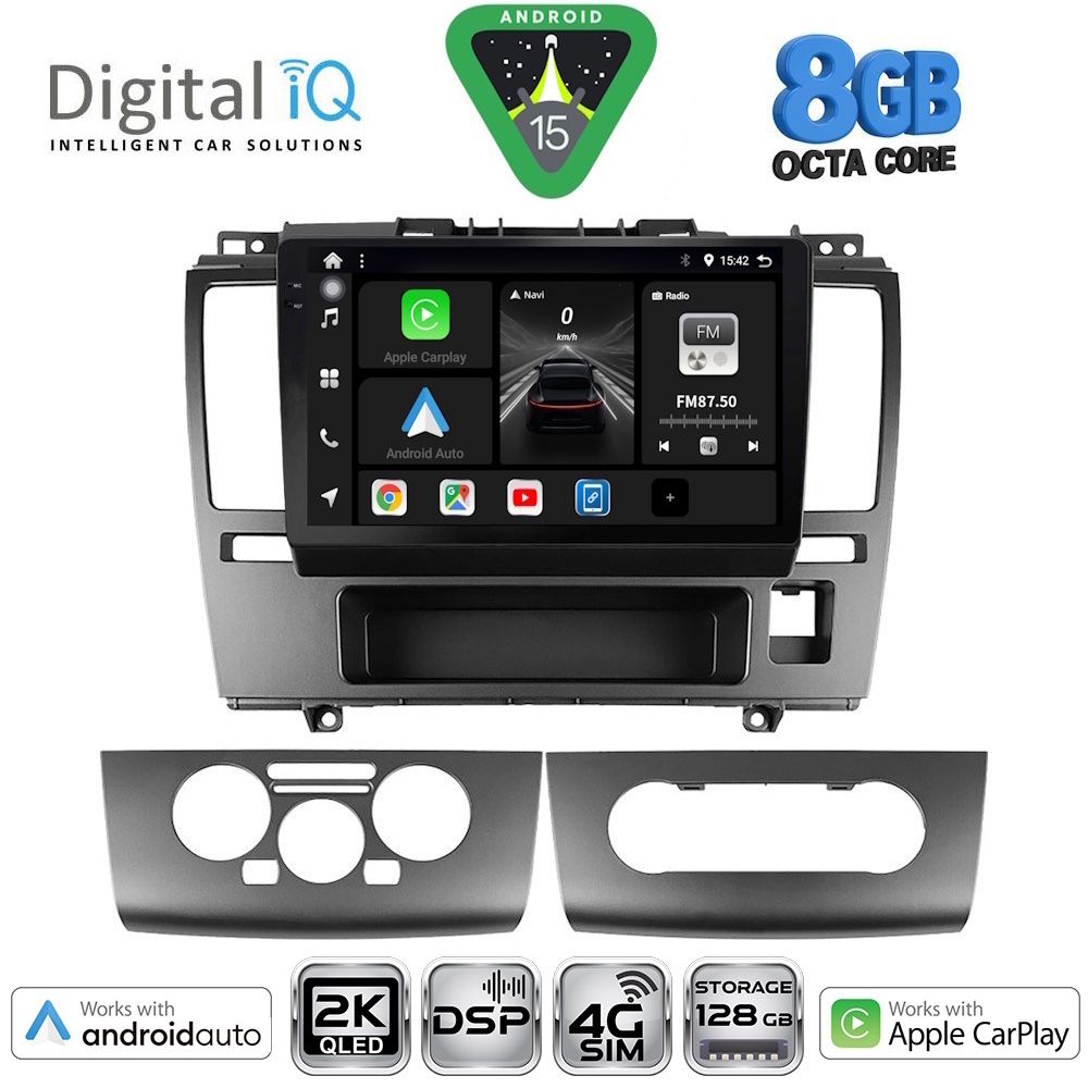 DIGITAL IQ BXF 11465_CPAA (9inc) MULTIMEDIA TABLET for NISSAN TIDA mod. 2004-2013 - DIGITAL IQ BXF 11465_CPAA