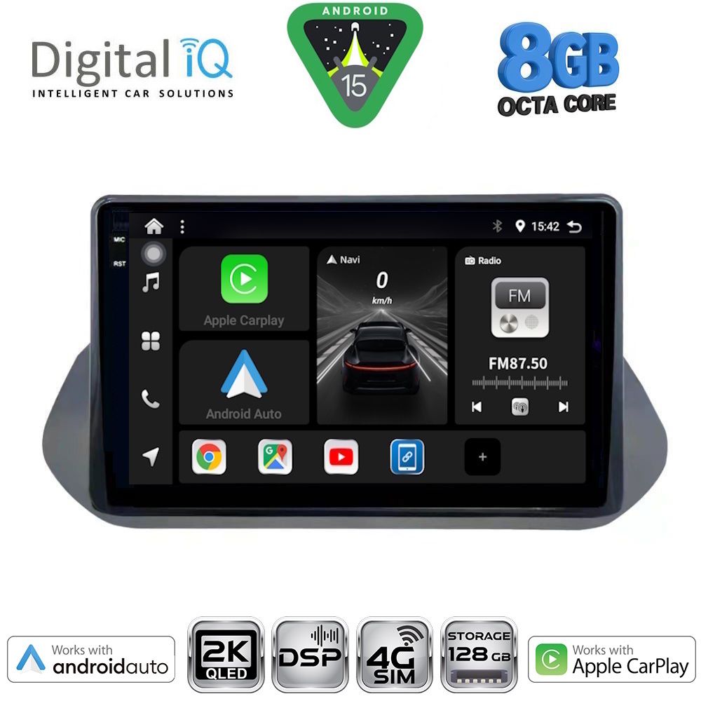 DIGITAL IQ BXF 11469_CPAA (10inc) MULTIMEDIA TABLET for NISSAN QASHQAI mod. 2021-2024 - DIGITAL IQ BXF 11469_CPAA