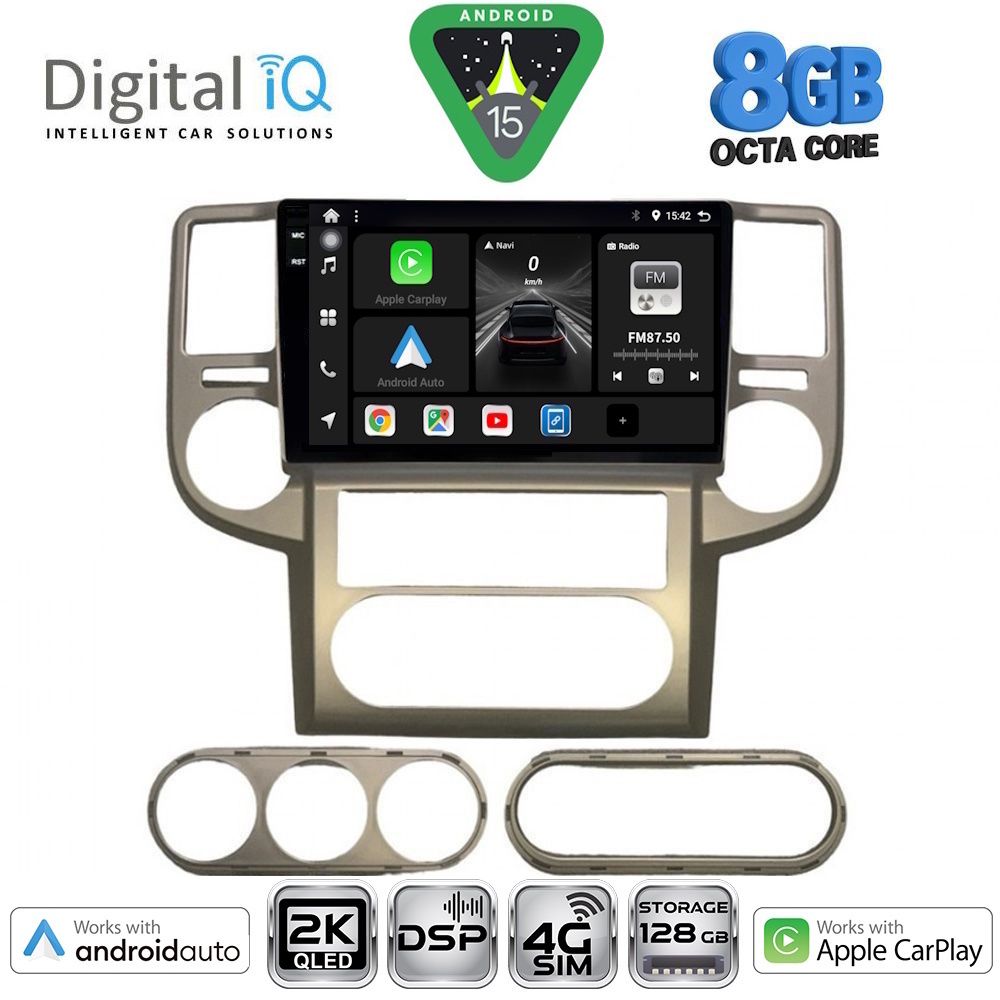 DIGITAL IQ BXF 11475_CPAA (10inc) MULTIMEDIA TABLET for NISSAN XTRAIL mod. 2004-2007 - DIGITAL IQ BXF 11475_CPAA