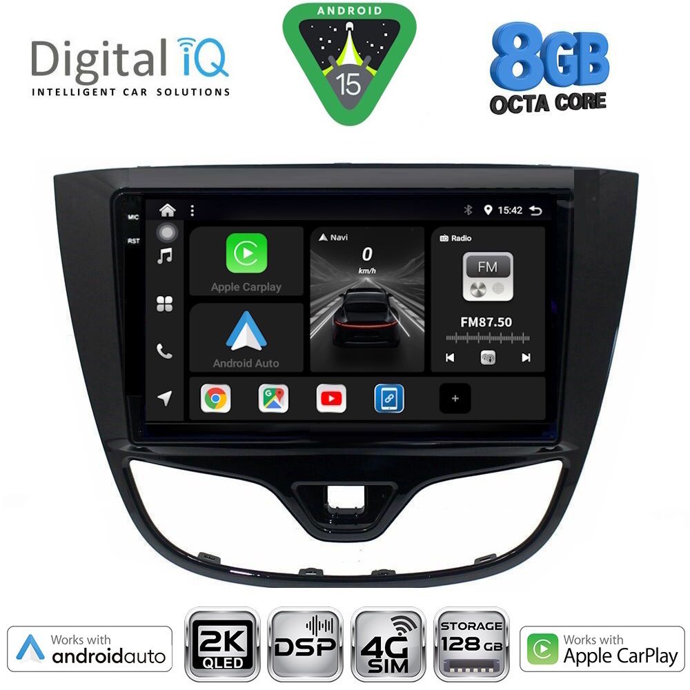 DIGITAL IQ BXF 11489_CPAA (10inc) MULTIMEDIA TABLET for OPEL KARL mod. 2014-2019 - DIGITAL IQ BXF 11489_CPAA