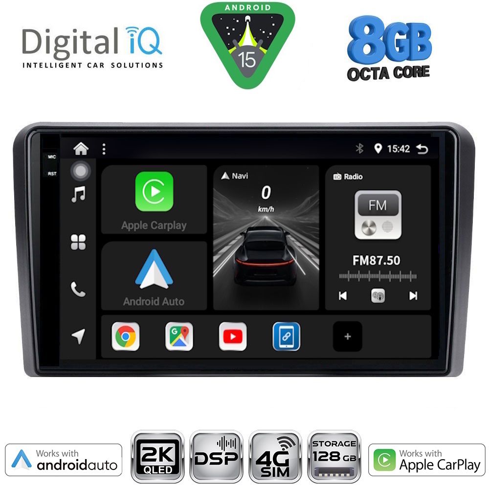 DIGITAL IQ BXF 11510_CPAA (9inc) MULTIMEDIA TABLET for CITROEN - PEUGEOT - TOYOTA - DIGITAL IQ BXF 11510_CPAA