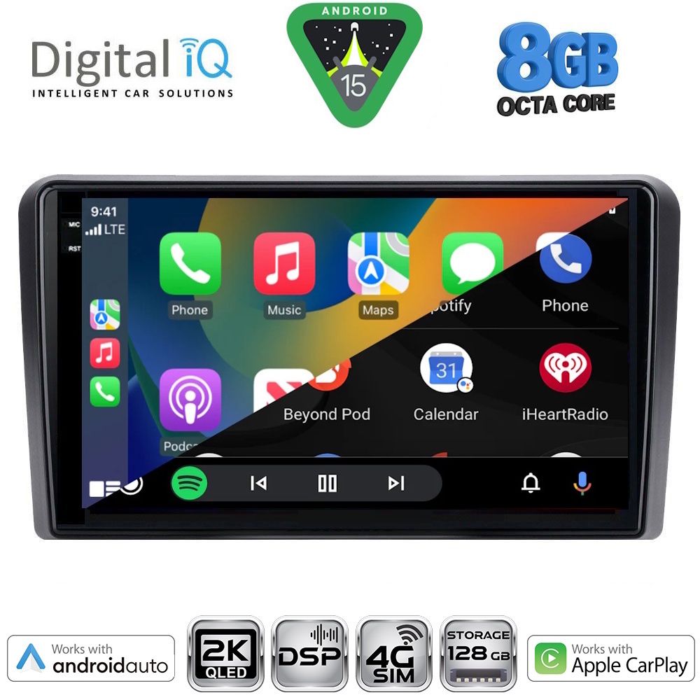 DIGITAL IQ BXF 11510_CPAA (9inc) MULTIMEDIA TABLET for CITROEN - PEUGEOT - TOYOTA - DIGITAL IQ BXF 11510_CPAA