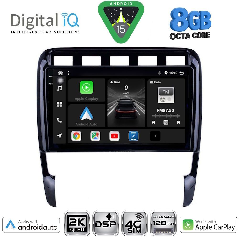 DIGITAL IQ BXF 11535_CPAA (9inc) MULTIMEDIA TABLET for PORSCHE CAYENNE mod. 2002-2011 - DIGITAL IQ BXF 11535_CPAA